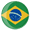 Imagem em formato de crculo com a bandeira do Brasil, no site  utilizada para escolhe o idioma Portugus