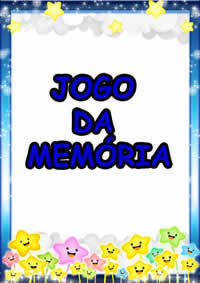JOGO DA MEMÓRIA