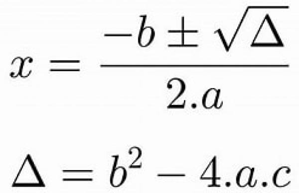 Fórmula de Bhaskara 