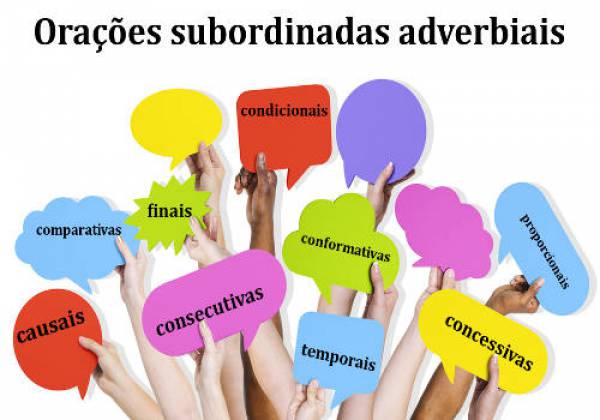 Orações subordinadas adverbiais   - site efuturo.com.br