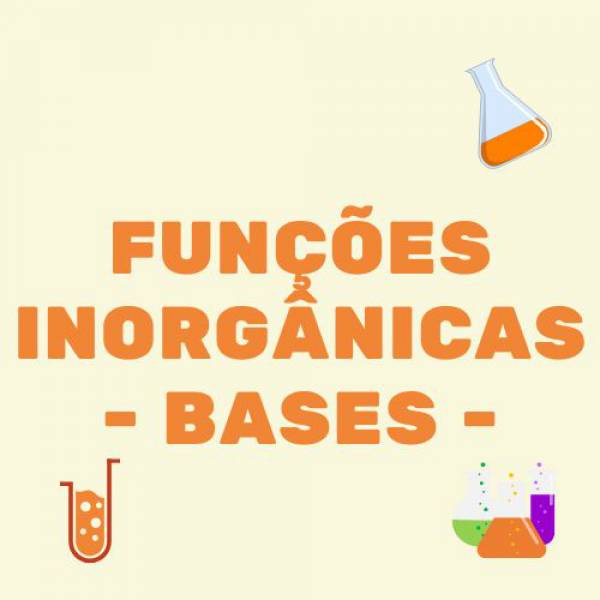 Química Inorgânica - Bases  Através dos seus conhecimentos relacione as bases! - site efuturo.com.br