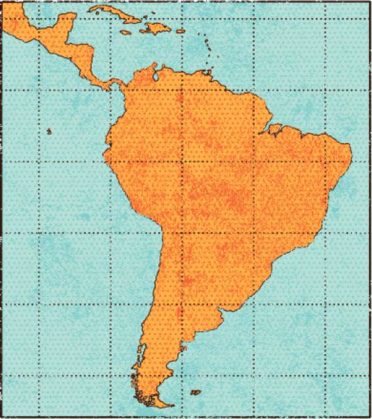 Quebra-Mundi  Quebra cabeça do mapa  da América do Sul - site efuturo.com.br