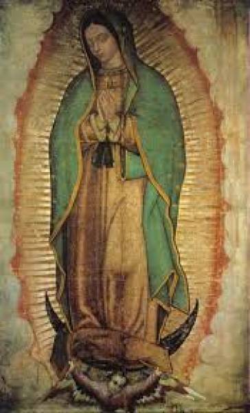 Atividade de Catequese  Nossa Senhora de Guadalupe - site efuturo.com.br