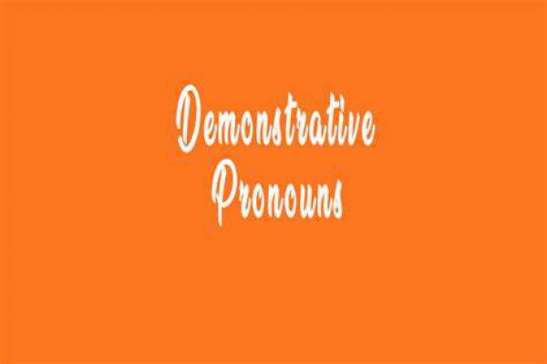 Demonstrative Pronouns   - site efuturo.com.br